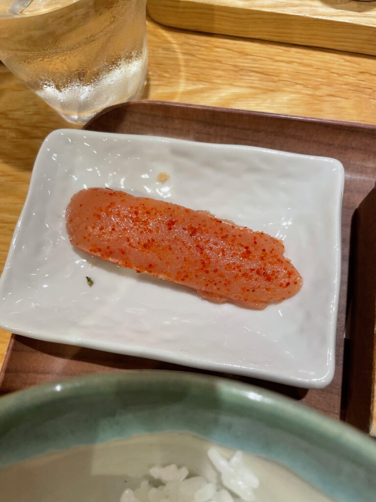 明太子トッピング
